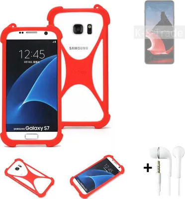 Produktbild von Handy-hülle + Kopfhörer kompatibel mit Motorola ThinkPhone Schutz-hülle Bumper Silikon Schutz Hülle Cover Case Silikoncase Silikonbumper TPU