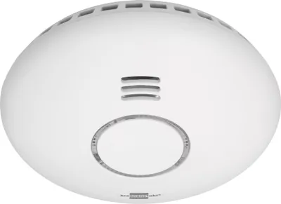 Produktbild von Brennenstuhl WRHM01, Photoelektrischer Reflexionsmelder, Weiß, 85 dB, 30 m, IP20, Akku