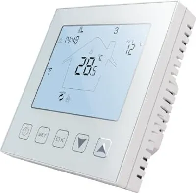 Produktbild von WLAN Thermostat für Fußbodenheizung Unterputz, Alexa Google Assistant kompatibel
