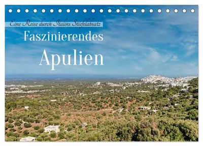 Produktbild von Faszinierendes Apulien (Tischkalender 2027 DIN A5 quer), CALVENDO Monatskalender