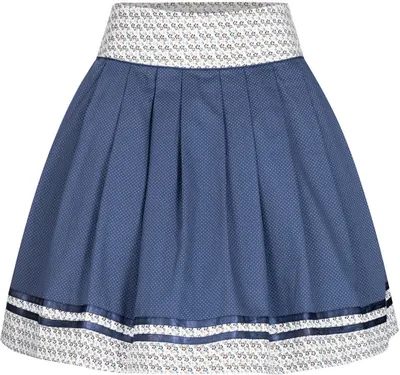 Produktbild von Trachtenrock Gitta in Blau von Nübler Größe 42