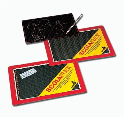 Produktbild von Staufen 20081 Schülertafel Scolaflex® B1A, Kunststoff, 25,9 x 17,7 cm, schwarz