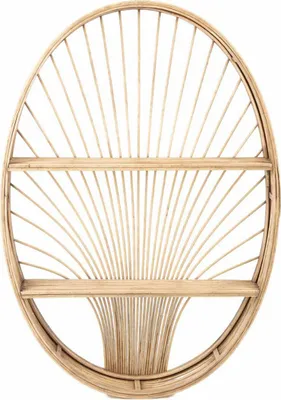 Produktbild von KidsDepot Rattan Wandregal Messa 49 x 69 cm