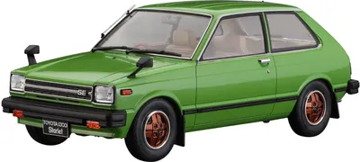 Modellbausatz Toyota Starlet Kp61 Se, 1:24, Kunststoff