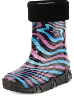 Produktbild von Ladeheid Kinder Mädchen Jungen Gummistiefel Gefüttert Swk2021 (Muster-51, 23/24)