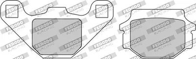 Produktbild von FERODO RACING Bremsbeläge Satz Hinten Bremsklötze für KYMCO MOTORCYCLES AGILITY FDB314SG