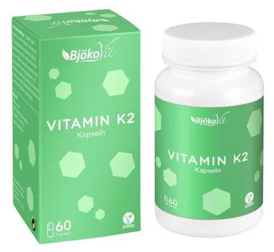 Produktbild von Vitamin K2 Mk7 all-Trans vegan Kapseln 60 St