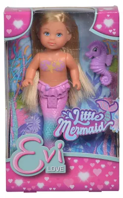 Produktbild von Simba 105733424 - Evi Love Little Mermaid, 2-Fach Sortiert, es Wird nur EIN Arti