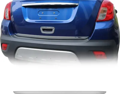 Image de Garniture de Hayon Coffre pour Opel Mokka A 2012-2016 acier inox