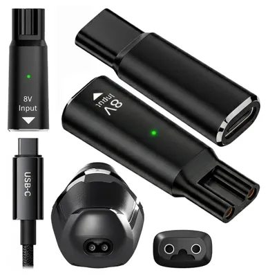 Obrázek produktu pro Adaptér pro nabíjení holicích strojků Philips TXD-CF/TY-8V, černý