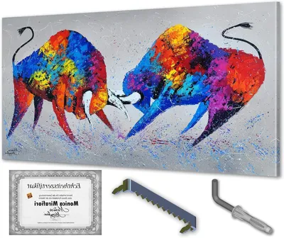 Productafbeelding van Handgeschilderd Schilderij - Acryl Kunst - Woonkamer Decoratie - Direct van Kunstenaar - 120x60 cm - Abstract