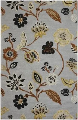 Obrázok produktu pre Flowers 1510 silver (153x244 cm)