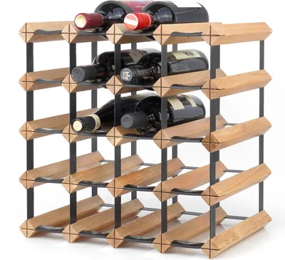Image de Raxi, Classix 3020E Casier à vin, chêne, 20 bouteilles