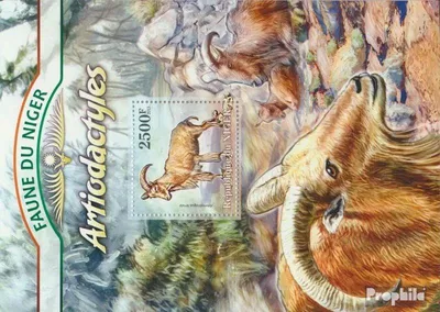 Produktbild von Briefmarken Niger 2013 Mi Block 158 (kompl. Ausg.) postfrisch Huftiere (Ammotragus lervia)