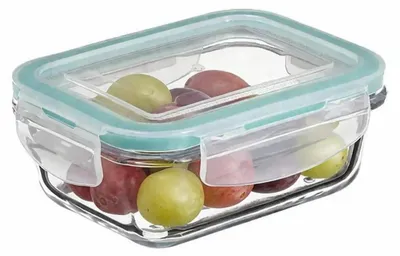 Immagine prodotto di Contenitore per alimenti in vetro con coperchio, 330 ml