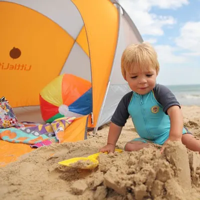 Produktbild von LittleLife Strand Zelt Kompact Schutzzelt Familiy Beach Shelter