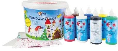 Productafbeelding van KREUL 40155 Window Color Hobby Line "C2" Set, Power Pack