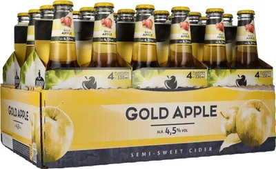 Image de Strongbow Cider Gold Apple 4,5% Vol. 6x4x0,33l