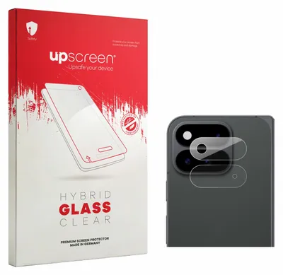 Produktbild von upscreen Schutzglas für Google Pixel 11 Pro Fold (NUR Kameraschutz) Schutzfolie Panzer Folie Glas Display Schutz klar