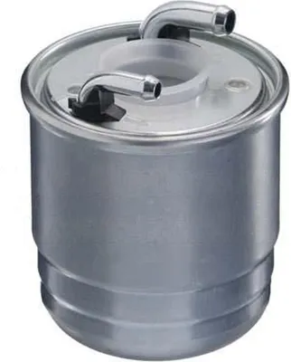 Imagen del producto de Filtro de combustible KOLBENSCHMIDT 50014486, compatible con MERCEDES-BENZ Clase C (sedán, modelo W204). Filtro de línea
