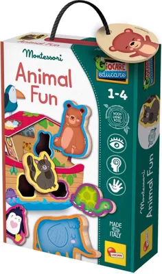 Immagine prodotto di Lisciani Montessori giocattolo didattico in legno Divertimento animale Arca di Noè