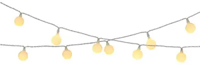 Image de Guirlande Solaire Lumineo 30 Led éclairage Extérieur Autonome Blanc Chaud - Lumineo