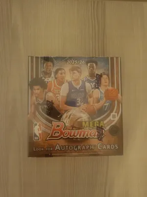 Produktbild von Topps Chrome NBA Bowman Basketball 2025–26 Mega Box