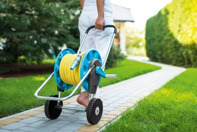 Produktbild von Vozík na zahradní hadici, 1/2"-45 m, 3/4"-20 m, Cellfast