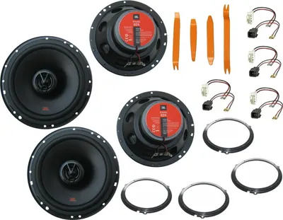 Produktbild von JBL Set für Ford Fiesta Bj 12-19 Tür vorne hinten Bügel 960 W