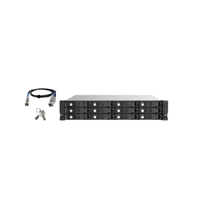 Produktbild von QNAP TL-R1220Sep-RP 19" Rackmount 12bay