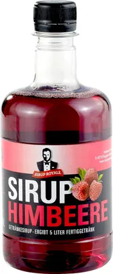 Produktbild von Sirup Royale Himbeere 0,5 L EW Getränkesirup Bar Cocktails Drinks Desserts pfandfrei Einweg