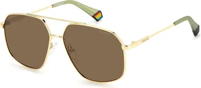 Image de Lunettes de soleil unies Polaroid PLD 6173/S J5G GOLD 58/14/140