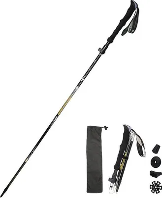 Produktbild von Famanu Nordic Walking Stöcke - Ergonomisches Design, Verstellbar, Faltbar