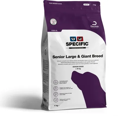 Imagen del producto de Alimento Específico Para Perros Senior, Raza Grande (Cgd-Xl), 4 Kg