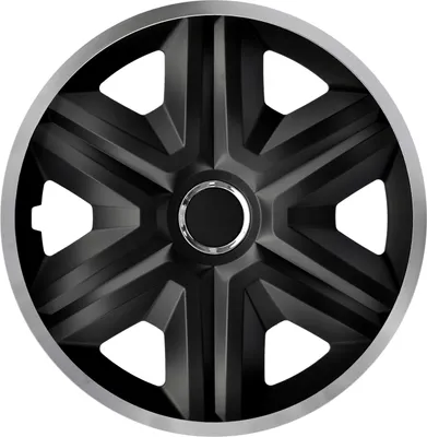 Zdjęcie produktu dla Universal hubcaps wheel trims wheel covers car car 4 pieces black/silver 14