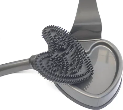 Produktbild von proWin Toilettenbürste V7 Cleaner schwarz  Herzilein