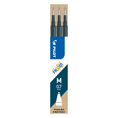 Produktbild von Pilot FriXion Ball, Clip, Stick-Kugelschreiber, Nachfüllbar, Blau, 4 Stück(e), Medium
