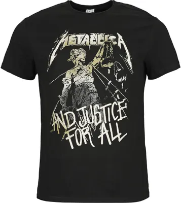Produktbild von Metallica T-Shirt Herren Amplified Collection - And Justice For All schwarz XXL