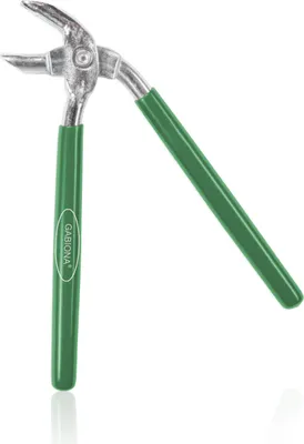 Produktbild von Zange für Gabionen C-Ringe mit Einkerbungen zum Fixieren, ohne Magazin
