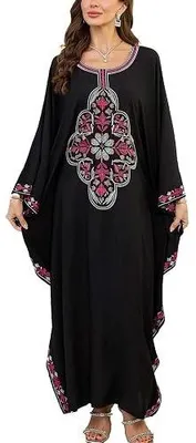 Zdjęcie produktu dla Sukienka kimono boho damska długa plażowa strój kąpielowy okrycie