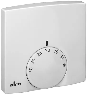 Produktbild von ALRE Raumtemperaturregler Reinweiß Kunststoff 6213456