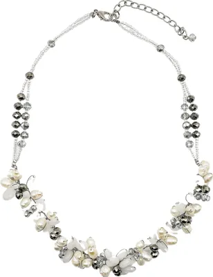 Produktbild von Kurze Kette Perle mit echten Süßwasserperlen von collezione alessandro