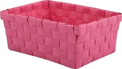 Produktbild von MSV Aufbewahrungskörbchen Aufbewahrungskorb Aufbewahrungsbox Organizer Badkorb 19x14x8 cm - Pink