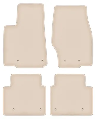 Produktbild von DURBAN Beige Velours-Fußmatten-Set für Jeep Grand Cherokee 4xe SUV (2021-)