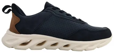 Productafbeelding van Bugatti  Herrenschuhe Slipper sportlicher Schnürer Blau Freizeit