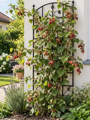 Obrázek produktu pro Japonská ostružina (Rubus phoenicolasius), 30–35 cm – Zimuvzdorná popínavá rostlina s chutnými plody, vhodná do zahrady i na balkon