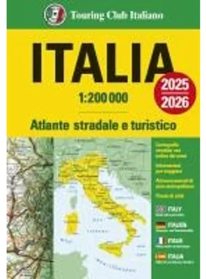 Obrázek produktu pro Itálie. Silniční a turistický atlas 1:200 000