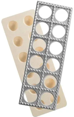 Obrázok produktu pre Stroj na výrobu raviol – strieborný – 1 ks