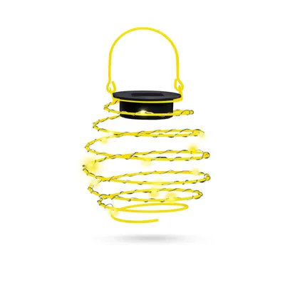 Immagine prodotto di Lampada a spirale solare a LED (giallo, bianco caldo, 12 cm)