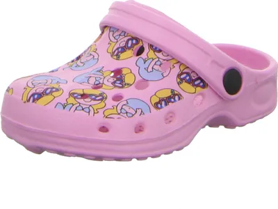 Produktbild von Badeschuhe Clog aus leichtem EVA Material mit Meerjungfrauen Motiv, Modell KL1111